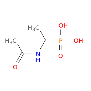 p-[1-(乙酰氨基)乙基]膦酸