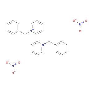 2,2'-Bipyridinium, 1,1'-bis(phenylmethyl)-, dinitrate