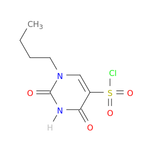 5-Pyrimidinesulfonylchloride, 1-butyl-1,2,3,4-tetrahydro-2,4-dioxo-