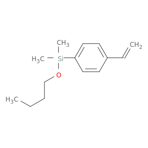 Silane, butoxy(4-ethenylphenyl)dimethyl-