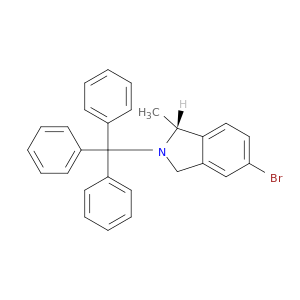 (1R)-5-溴-2,3-二氢-1-甲基-2-(三苯基甲基)-1H-异吲哚