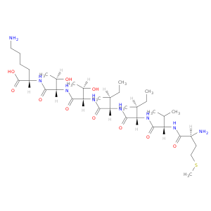 L-Lysine, L-methionyl-L-valyl-L-isoleucyl-L-isoleucyl-L-threonyl-L-threonyl-
