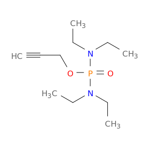 Phosphorodiamidic acid, tetraethyl-, 2-propynyl ester