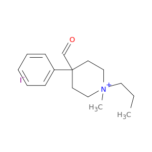 4-FORMYL-1-METHYL-4-PHENYL-1-PROPYLPIPERIDINIUM IODIDE