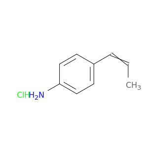 4-(Prop-1-en-1-yl)aniline hydrochloride