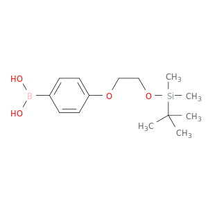 Boronic acid, [4-[2-[[(1,1-dimethylethyl)dimethylsilyl]oxy]ethoxy]phenyl]-