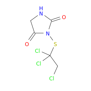 3-[(1,1,2-trichloroethyl)sulfanyl]imidazolidine-2,4-dione