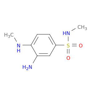 3-Amino-N-methyl-4-(methylamino)benzenesulfonamide