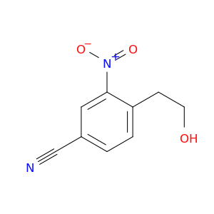 4-(2-羟基乙基)-3-硝基苯甲腈