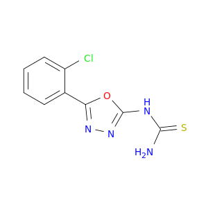 Thiourea, [5-(2-chlorophenyl)-1,3,4-oxadiazol-2-yl]-