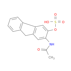 Acetamide, N-[3-(sulfooxy)-9H-fluoren-2-yl]-