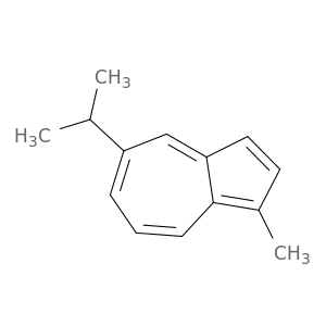 Azulene, 1-methyl-5-(1-methylethyl)-