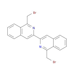 3,3'-Biisoquinoline, 1,1'-bis(bromomethyl)-