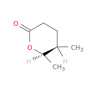 2H-Pyran-2-one, tetrahydro-5,6-dimethyl-, cis-