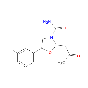 5-(3-fluorophenyl)-2-oxo-n-propyl-1,3-oxazolidine-3-carboxamide