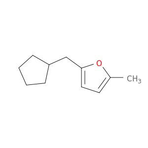 Furan, 2-(cyclopentylmethyl)-5-methyl-