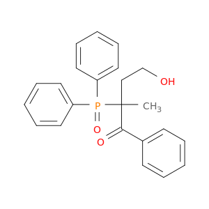 1-Butanone, 2-(diphenylphosphinyl)-4-hydroxy-2-methyl-1-phenyl-