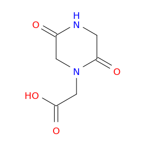 1-Piperazineaceticacid, 2,5-dioxo-