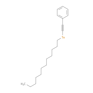 Benzene, [(dodecyltelluro)ethynyl]-