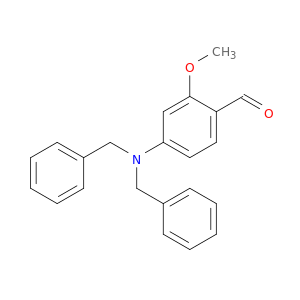 Benzaldehyde, 4-[bis(phenylmethyl)amino]-2-methoxy-