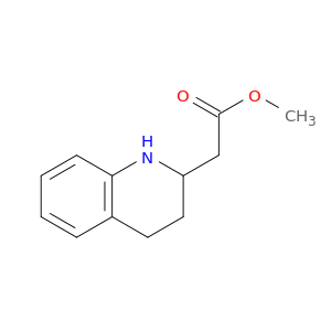 2-Quinolineacetic acid, 1,2,3,4-tetrahydro-, methyl ester