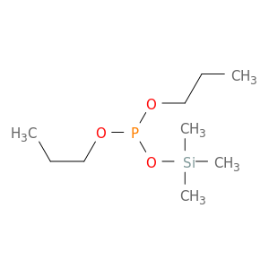 Phosphorous acid, dipropyl trimethylsilyl ester