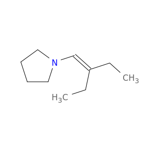 1-(2-Ethyl-1-butenyl)-pyrrolidine