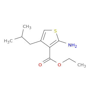 Ethyl 2-amino-4-(2-methylpropyl)thiophene-3-carboxylate