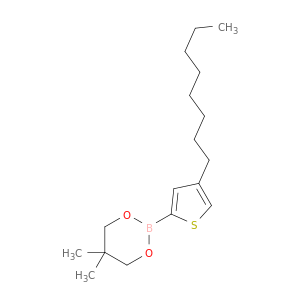 1,3,2-Dioxaborinane, 5,5-dimethyl-2-(4-octyl-2-thienyl)-