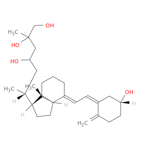(6R)-6-[(1R,3aR,4E,7aS)-4-[(2Z)-2-[(5R)-5-hydroxy-2-methylidene-cyclohexylidene]ethylidene]-7a-methyl-2,3,3a,5,6,7-hexahydro-1H-inden-1-yl]-2-methyl-heptane-1,2,4-triol