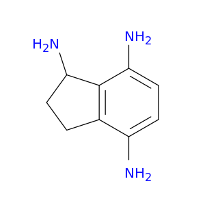 1H-Indene-1,4,7-triamine, 2,3-dihydro-