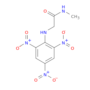 Acetamide, N-methyl-2-[(2,4,6-trinitrophenyl)amino]-