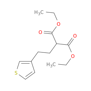 Propanedioic acid, [2-(3-thienyl)ethyl]-, diethyl ester