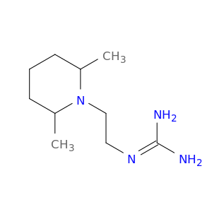 2-[2-(2,6-dimethylpiperidin-1-yl)ethyl]guanidine
