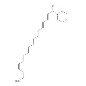 Piperidine, 1-[(2E,4E,14Z)-1-oxo-2,4,14-octadecatrienyl]-