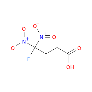 Butanoic acid,4-fluoro-4,4-dinitro-
