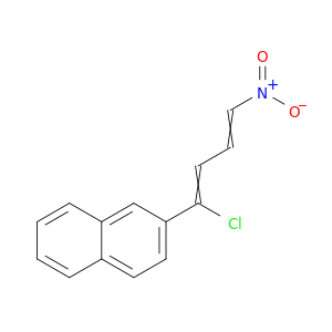 Naphthalene, 2-(1-chloro-4-nitro-1,3-butadienyl)-