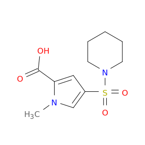 1-甲基-4-(哌啶-1-磺酰)-1H-吡咯-2-羧酸