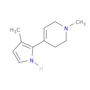 Pyridine,1,2,3,6-tetrahydro-1-methyl-4-(1-methyl-1H-pyrrol-2-yl)-