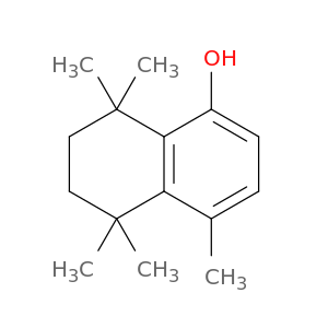 1-Naphthalenol, 5,6,7,8-tetrahydro-4,5,5,8,8-pentamethyl-