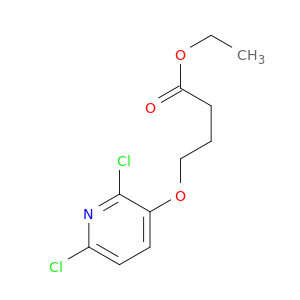 Butanoic acid, 4-[(2,6-dichloro-3-pyridinyl)oxy]-, ethyl ester
