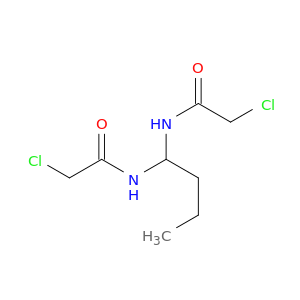 Acetamide, N,N'-butylidenebis[2-chloro-