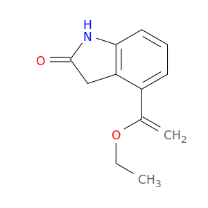 2H-Indol-2-one, 4-(1-ethoxyethenyl)-1,3-dihydro-
