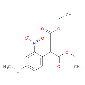 1,3-二乙基2-(4-甲氧基-2-硝基苯基)丙二酸酯