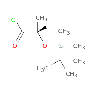 Propanoyl chloride, 2-[[(1,1-dimethylethyl)dimethylsilyl]oxy]-, (S)-