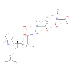 L-Leucine, L-seryl-L-arginyl-L-threonyl-L-seryl-L-valyl-L-seryl-
