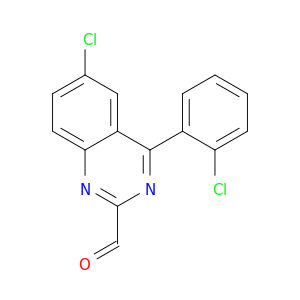 6-氯-4-(2-氯苯基)喹唑啉-2-甲醛