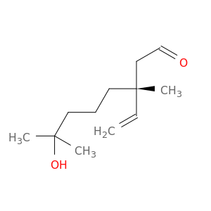 辛烷值,3-乙烯基-7-羟基-3,7-二甲基-,(R)-