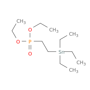 Phosphonic acid, [2-(triethylstannyl)ethyl]-, diethyl ester