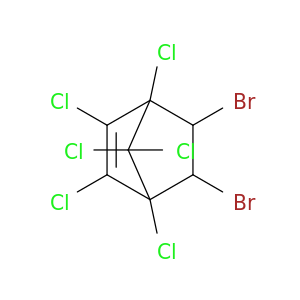 5,6-dibromo-1,2,3,4,7,7-hexachlorobicyclo[2.2.1]hept-2-ene